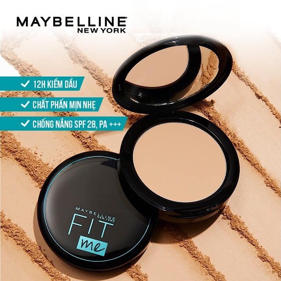 PHẤN PHỦ MỊN MAYBELLINE FIT ME MATTE PORELESS POWDER SPF28 PA+++ 6G